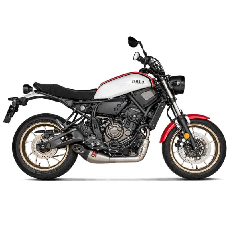 Escape Akrapovic Yamaha MT07-Tracer 7-XSR 21-